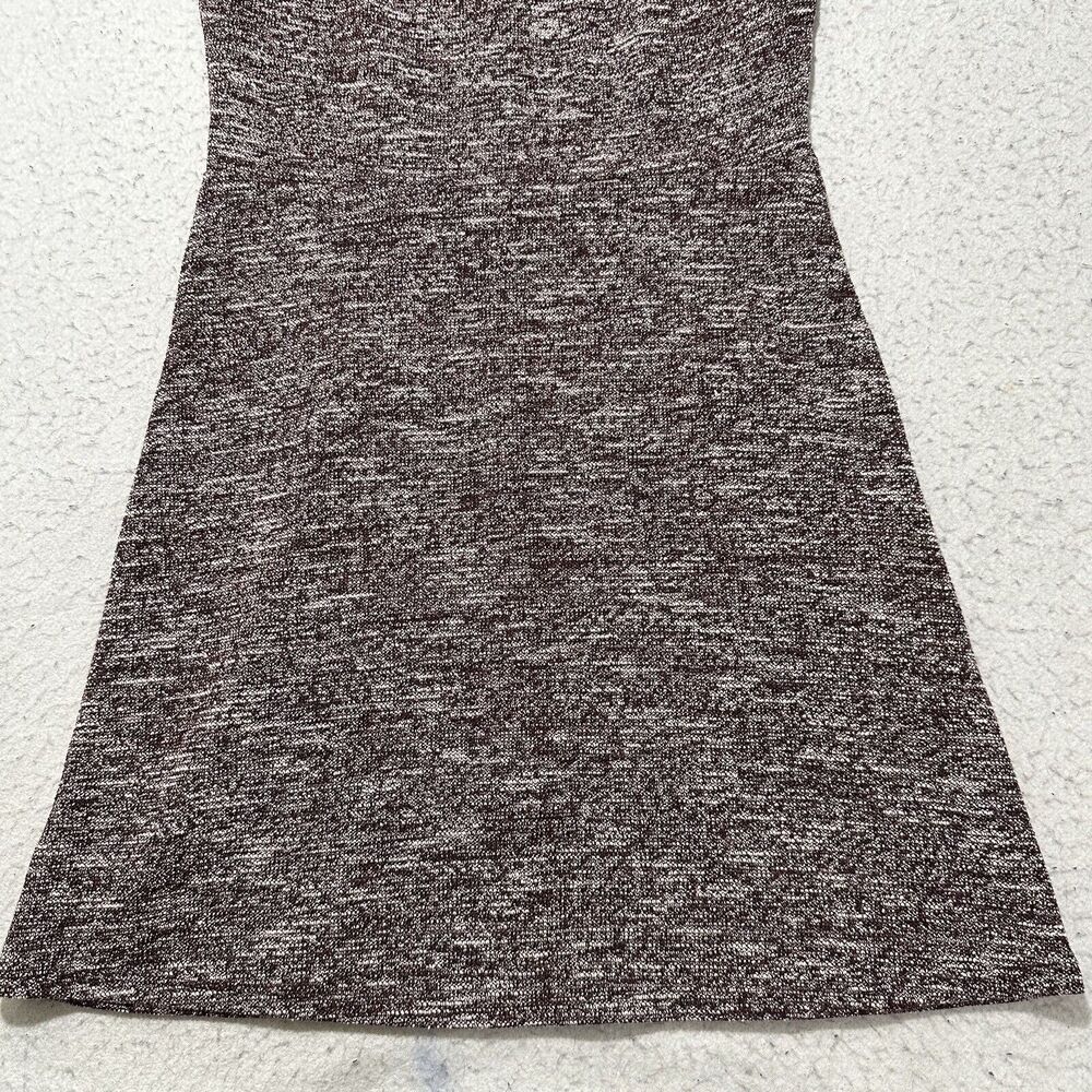 Ann Taylor LOFT Women's 4 Burgundy Short Sleeve Fringe Short Sleeve Sheath Dress - Picture 7 of 12